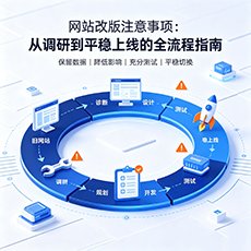 达川建站-网站改版注意事项：从调研到平稳上线的全流程指南