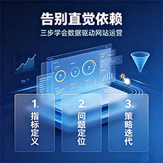 达州建站-告别直觉依赖：三步学会数据驱动网站运营
