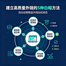 达州建站-建立高质量外链的5种白帽方法